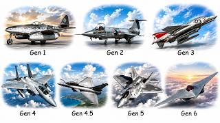 Every Fighter Jet Generation Explained