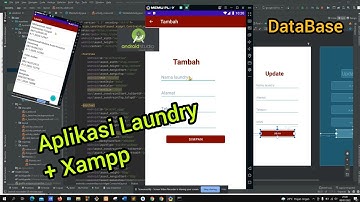 Aplikasi Laundry_ dengan DataBase Xampp, My SQL Retrofit Android Studio.