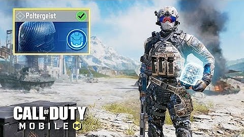 *NEW* UPCOMING POLTERGEIST CLASS GAMEPLAY in COD MOBILE! NEW INVISIBLE CLASS for BATTLE ROYALE