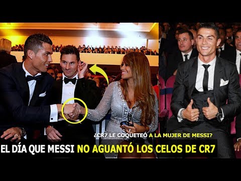 EL DÍA QUE CR7 LE AGARRÓ LA MANO A ANTONELLA Y MESSI NO SOPORTÓ LOS CELOS, ASÍ REACCIONÓ