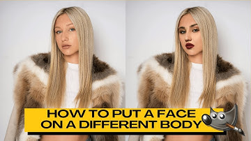 How to Put Your Face on a Different Body Using GIMP
