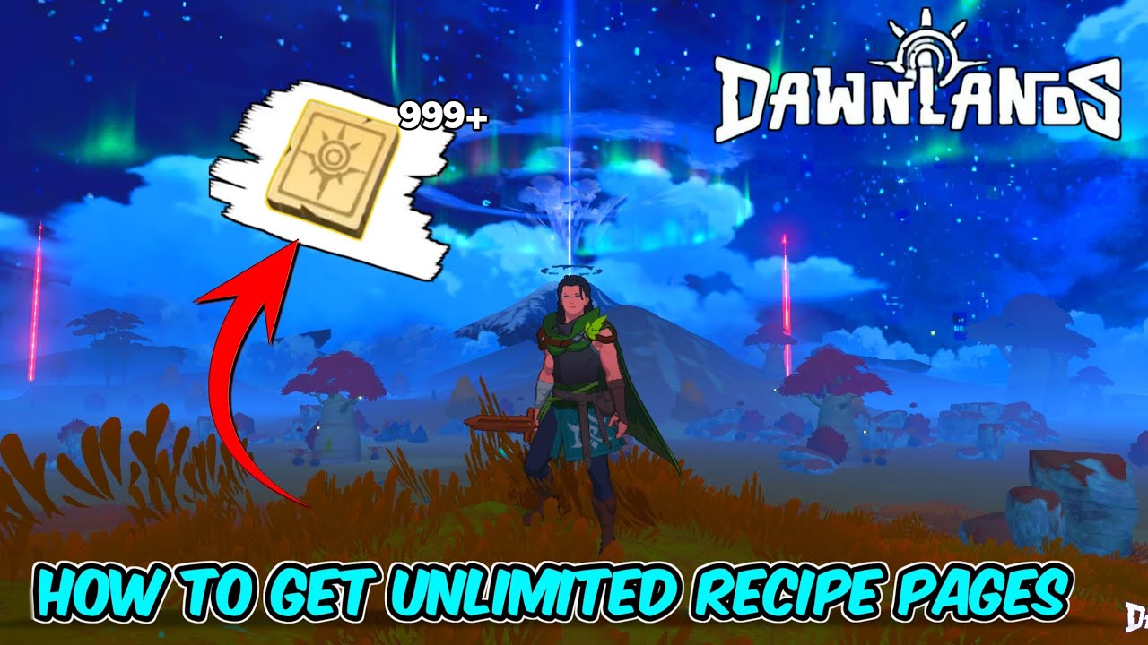 How to get Lots recipes eassily in - Dawnlands Mobile