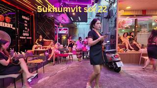 Exploring the Massage Shops and Fruit Stalls 8 PM Sukhumvit Soi 22 August 29 2026