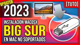 [TUTORIAL] INSTALAR macOS Big Sur en Apple Mac NO SOPORTADO con OPENCORE LEGACY PATCHER OCLP en 2023