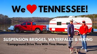 RV Camping at Fall Creek Falls State Park in Spencer, Tennessee