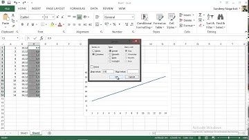 Plotting graphs from data for beginners EXCEL 2016