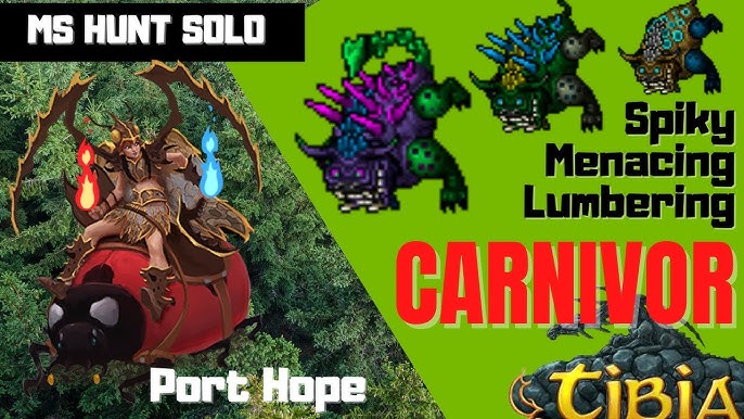 Menacing Carnivor / Spiky Carnivor / Lumbering Carnivor 125 pontos