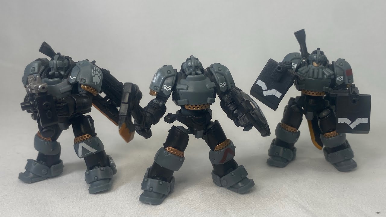 Toys Alliance x Archecore Ursus Guard Arche-Soldier Vanguard, Center-Raider and Suppressor Review!