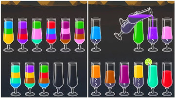 Water Sort Puzzle Walkthrough 94,  ios Gameplay Simulator Think Brain Android Games