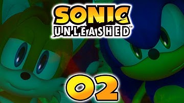 Sonic Unleashed Playthrough Part 2 RESTORING THE CHAOS EMERALD Gameplay Walkthrough