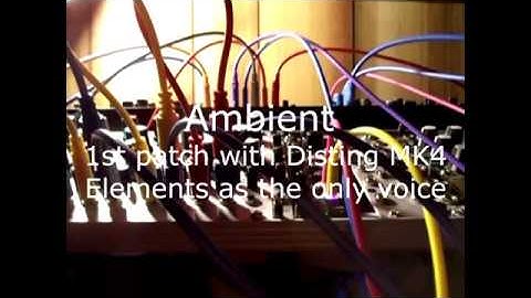 Ambient   1st patch with Disting MK4