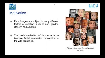 Learning Disentangled Expression Representations from Facial Images[WiCV ECCV2020]