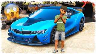 ОКУШЫ ЖОНИ СВАЛКАДАН БМВ i8 ТАУЫП АЛДЫ (GTA V)