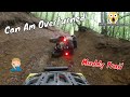 Can Am Overturned - Muddy Mountain Forest Trail