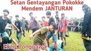 Setan Gentayangan  Janturan Ebeg Ponggawa  Lapangan Karangpule Padamara