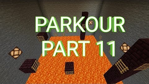 How to build a Parkour course in Minecraft (Part 11)