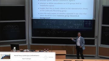 Hans Feichtinger: Wavelet theory, coorbit spaces and ramifications