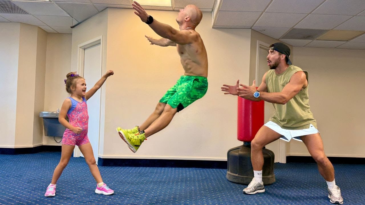 Никто не ожидал такого сильного удара от маленькой девочки!