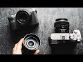 NEW SONY FULL FRAME LENSES! Sony FE 24mm G, FE 40mm G, 50mm G // HANDS ON REVIEW