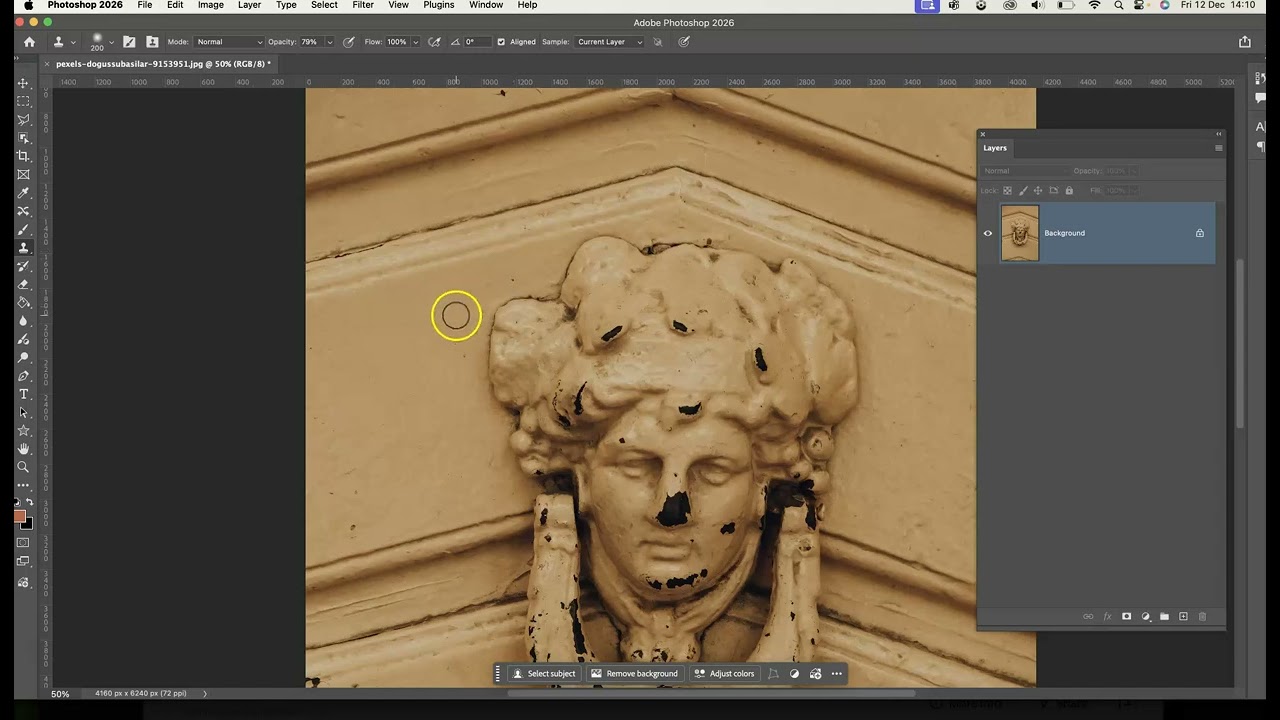 Photoshop Basics - Clone Stamp Tool
