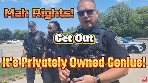 Pesky Frauditor Trespassed From Private Company