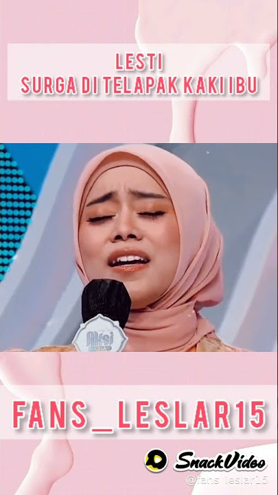 LESTI  SURGA DITELAPAK KAKI IBU!!