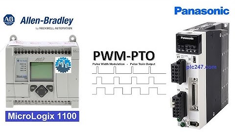 MicroLogix 1100 "Servo Control" Panasonic Minas A6