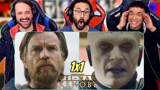 OBI-WAN KENOBI 1x1 REACTION!! Star Wars Episode 1 Breakdown & Review 