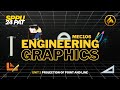 Engineering Graphics Unit 1 | Projection of Point & Line | Full One Shot | SPPU FE 2024 Pattern
