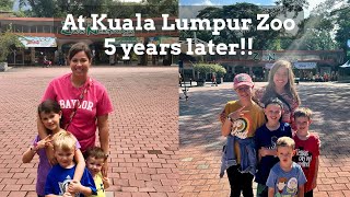 Visiting the Kuala Lumpur Malaysia zoo after five years 🇲🇾