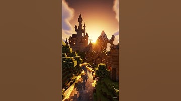 Ultra Realistic Minecraft Sunset 🌅 | Most Beautiful 8K Landscape with Ray Tracing