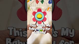 Teething.. But This Keeps Baby Entertained! #baby #toys #babytoys #babyteething #teethingbaby