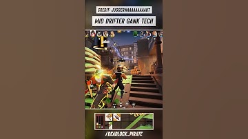 Mid Drifter gank tech looks neat 🥵 #deadlock #deadlockclips