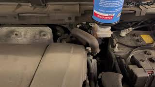 How To Flush Brake Fluid/2016 Mazda CX-5 Brake Fluid Exchange/Soft Brake Pedal