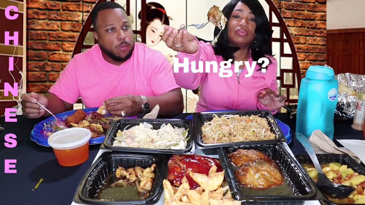 Китайская кухня Мукбанг: креветки Коулун, фу-юн с яйцом лобстер, крабовый рагу