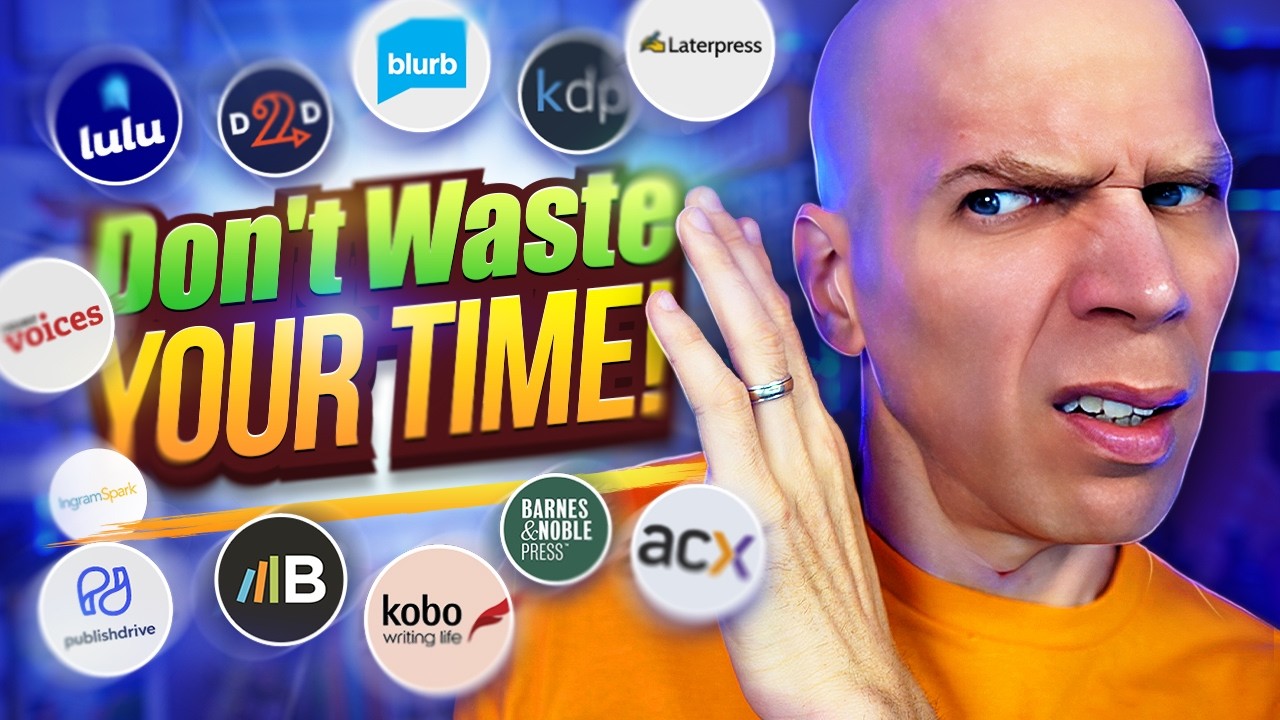 Stop Wasting Time Self-Publishing — Do This Instead - YouTube