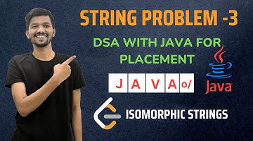 Leetcode Isomorphic String JAVA | DSA + JAVA