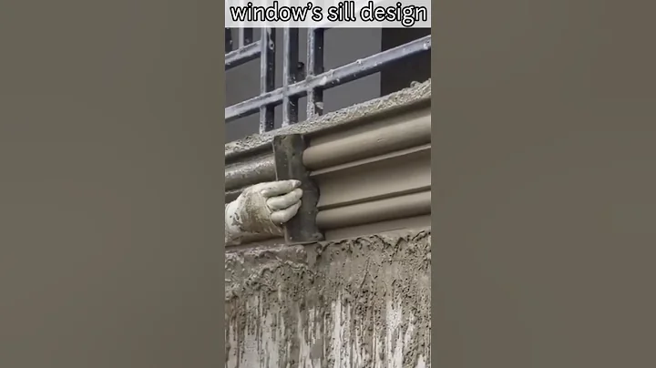 window's sill design. #shorts #video #youtubeshorts #windows #building #construction #civil #home