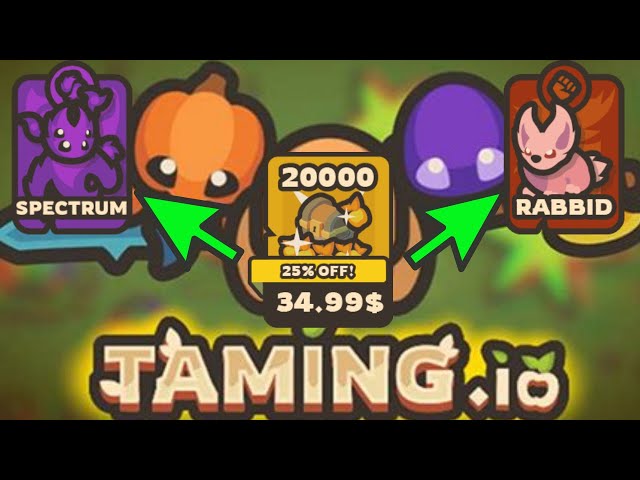 Taming.io Room of Death + free Golden Apples 