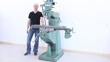 Bridgeport Milling Machine Assembly - Stop Motion Animation