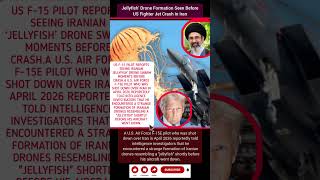 Jellyfish’ Drone Formation Seen Before US Fighter Jet Crash in Iran