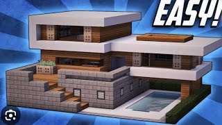 How To Build An Easy Modern Security House Part 1 Of 3|Gaming X Pro|#minecraft #tutorial #parts by Terminator X Gamez 10 views 8 months ago 31 minutes