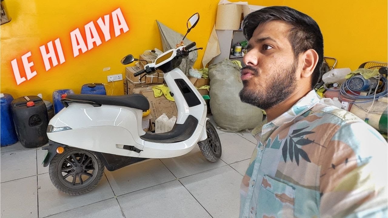 ⁣Itne din baad le aaya OLA Scooter 😳