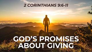 8-16-26 Traditional Service: God's Promises About Giving