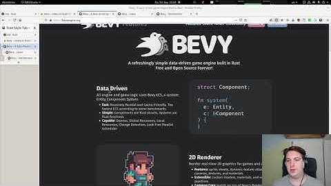 Pong clone in rust with the bevy game engine - Part 1: Working through the tutorial