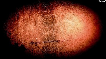 I will create this bloody, scary horror logo animation intro