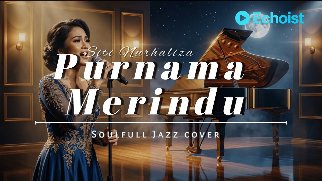 Purnama Merindu – Siti Nurhaliza (ECHOIST MUSIC AI Cover | Swing Jazz Energetic Version)
