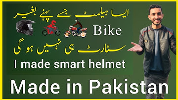 we made smart helmet | diy smart helmet #roboo  #smarthelmet #helmet