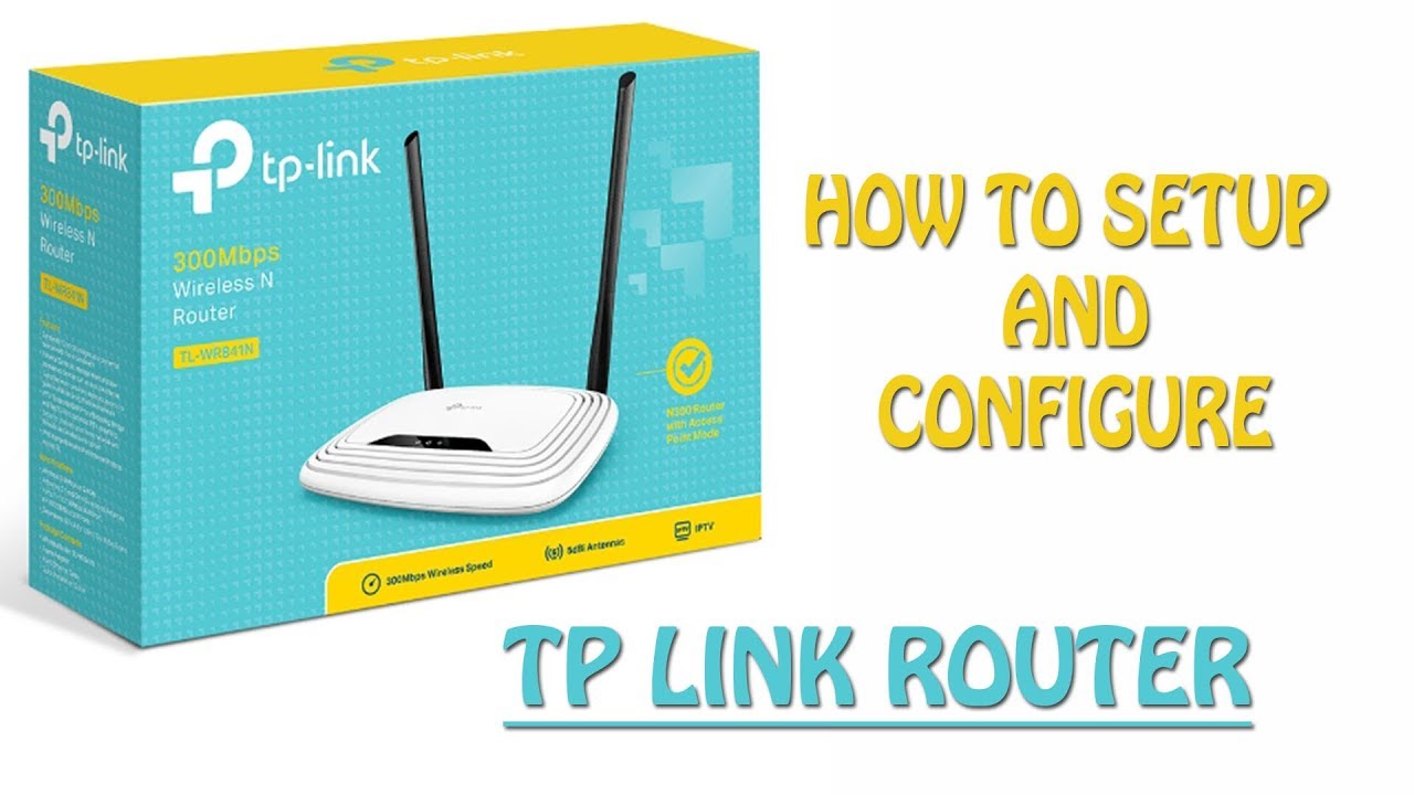 Tp Link 300mbps Wireless N Router Configuration How To Setting Tp Link Router By It Instructor Youtube