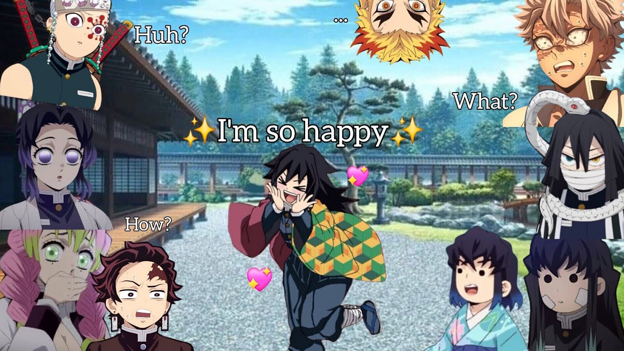 Giyu got a personality update✨️✌🏼 (All parts including pt.4) #demonslayer #kny #giyu #tanjiro